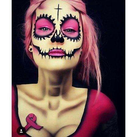 Аквагрим зомби для мальчика