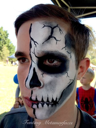 Макияж для Хэллоуина для мальчиков