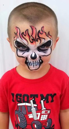 Аквагрим на Хэллоуин