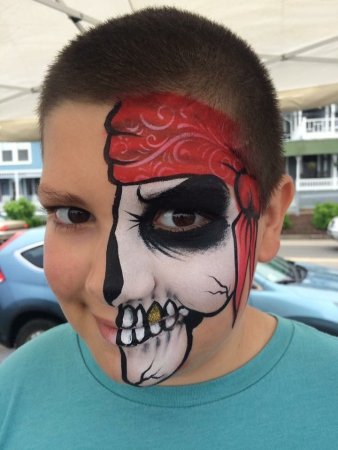 Сахарный череп грим