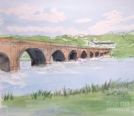 Нарисовать мост