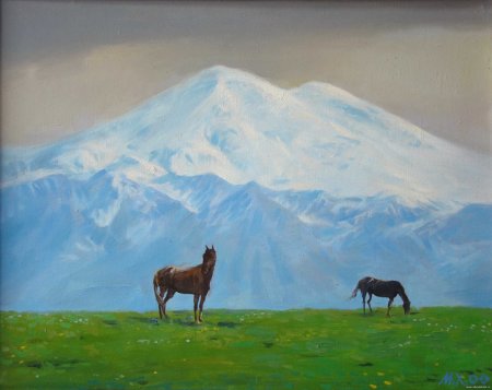 Аслан Саккаев художник Осетия