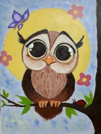Рисование Совы