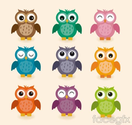 Разноцветная Сова