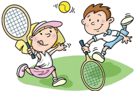 Теннис иллюстрация