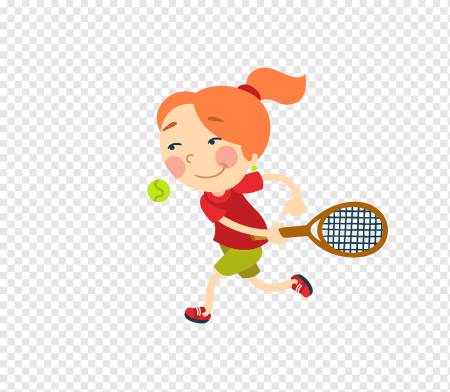 Теннисист мультяшный