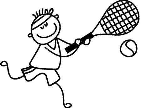 Нарисовать теннис
