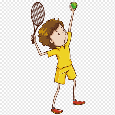 Теннис мультяшный