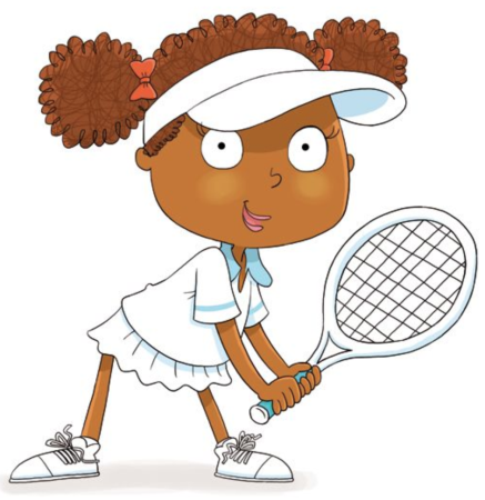 Мультяшные теннисисты