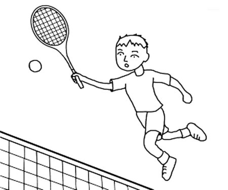 Теннисист клипарт