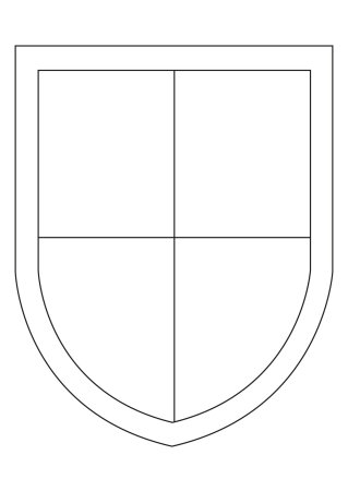 Щит с короной