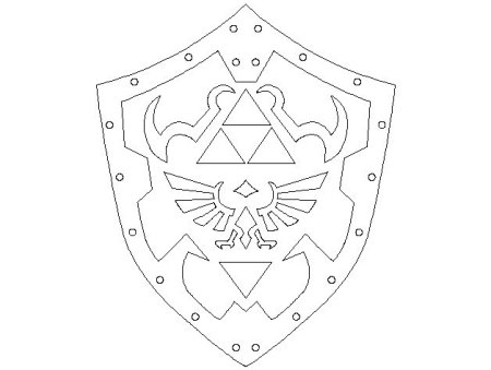 Герб раскраска