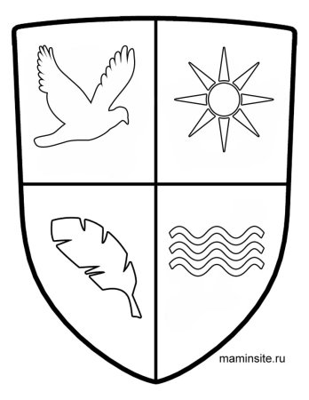 Щит воинов дружинников древней Руси