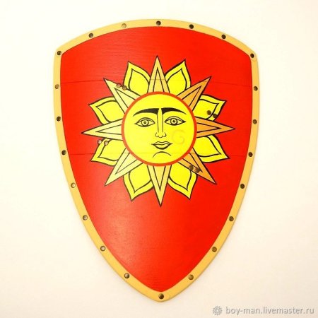 Щит и меч контур