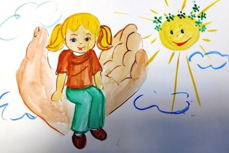 День защиты детей рисунки