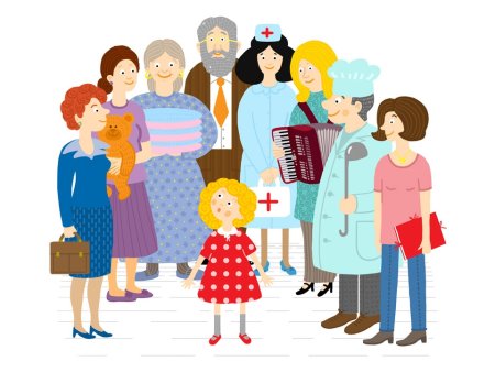 Воспитатель и родители