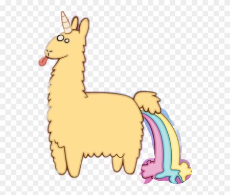 Раскраска лама