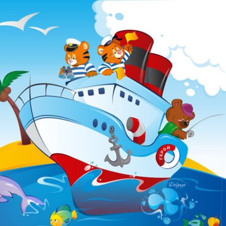 Корабль детский