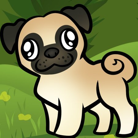 Щенок рисунок