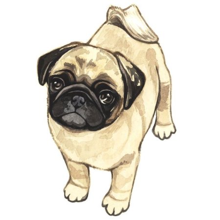 Легкий мопсик