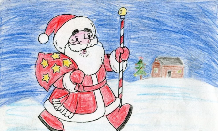 Рисунки на новый год