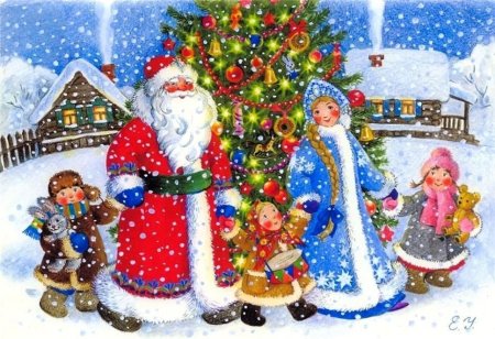 Художник Елена Уварова Рождество