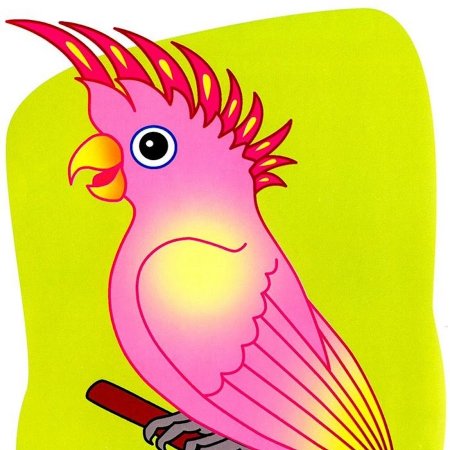 Какаду иллюстрация