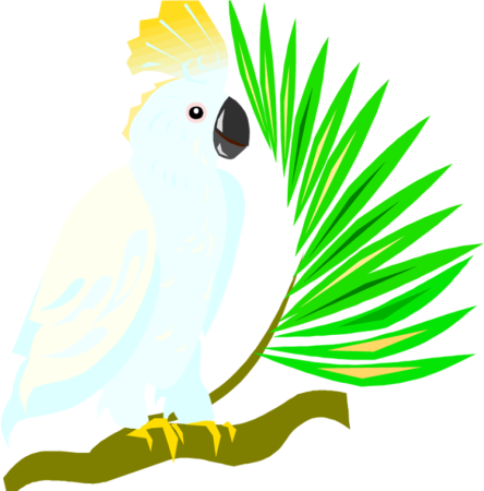 Мультяшная Какаду