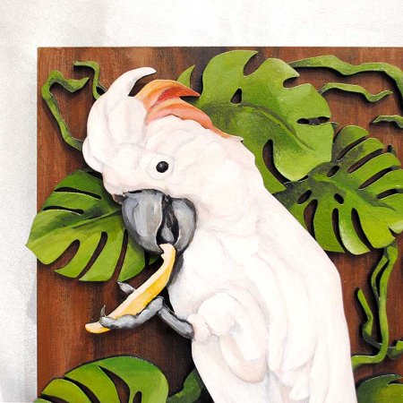 Какаду иллюстрация