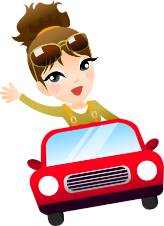 Водитель мультяшный