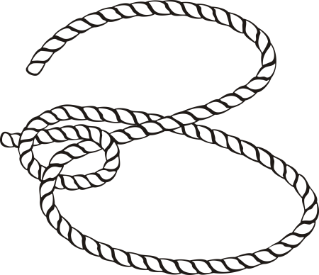 Веревка раскраска для детей