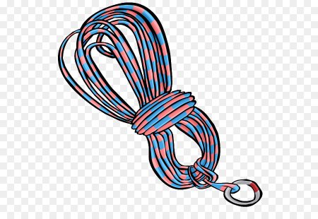 Веревка нарисованная