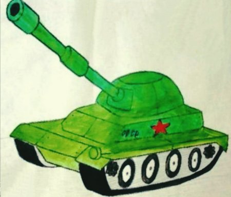 Рисунок на 23 февраля