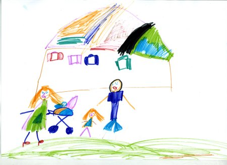 Проективный рисунок семьи