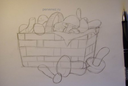 Раскраска дары леса