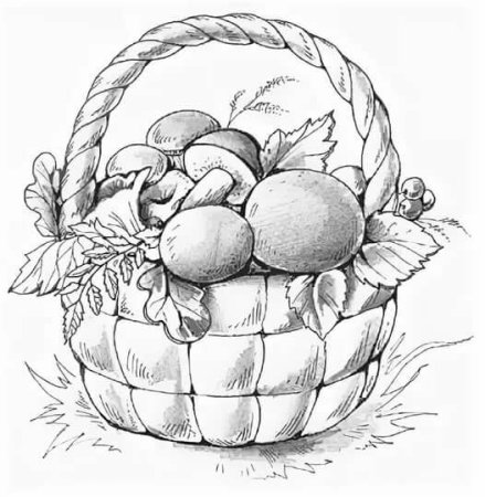 Кузовок с ягодами