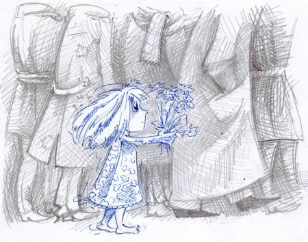 Рисунки детские и взрослые