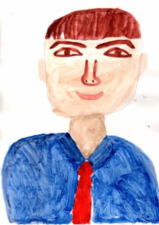 Папа рисует