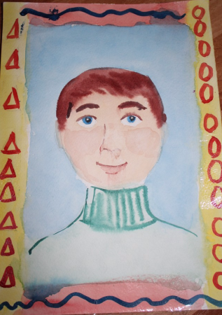 Рисование мой папа