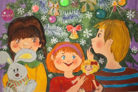 Рисование снеговика