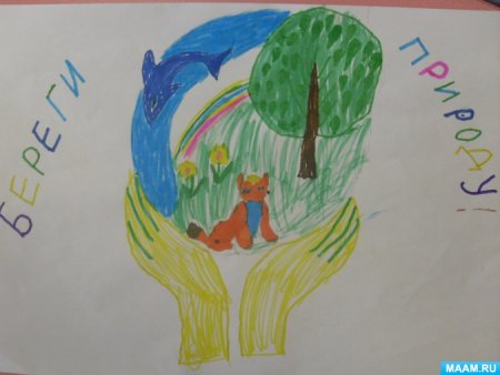 Рисунок на тему сохранение воздуха