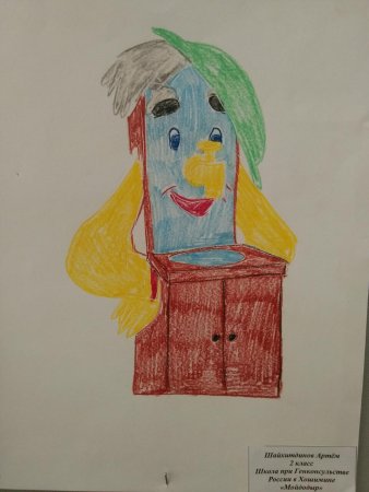 Рисование Мойдодыр в подготовительной группе