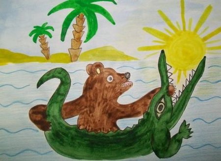 Рисование Чуковский доктор Айболит