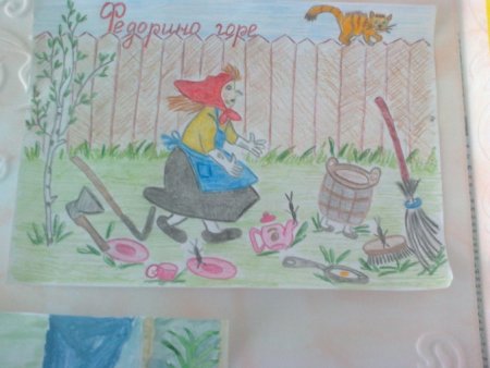 Рисунки к сказкам Чуковского