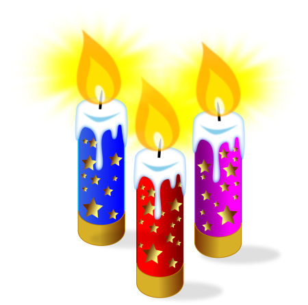 Свечки мультяшные