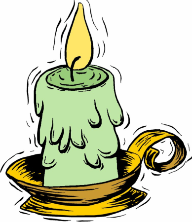 Свеча мультяшная