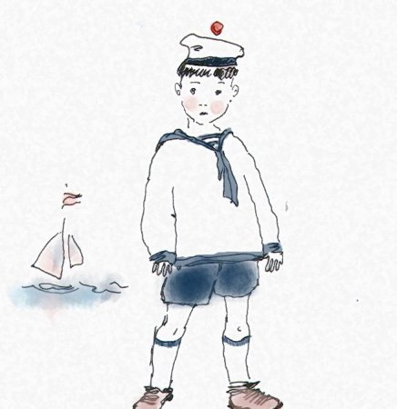 Матрос рисунок