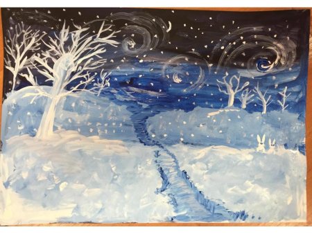 Рисование Пурга