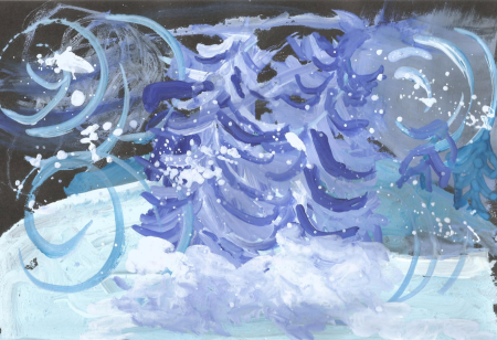 Рисование «вьюга – Завируха» Лыкова