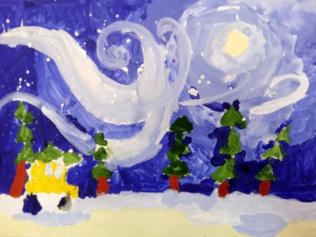 Метель для детей